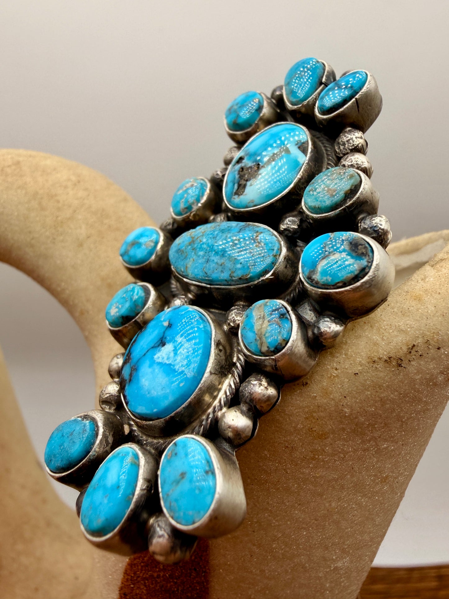 White Water Turquoise Spirit Dancer Ring