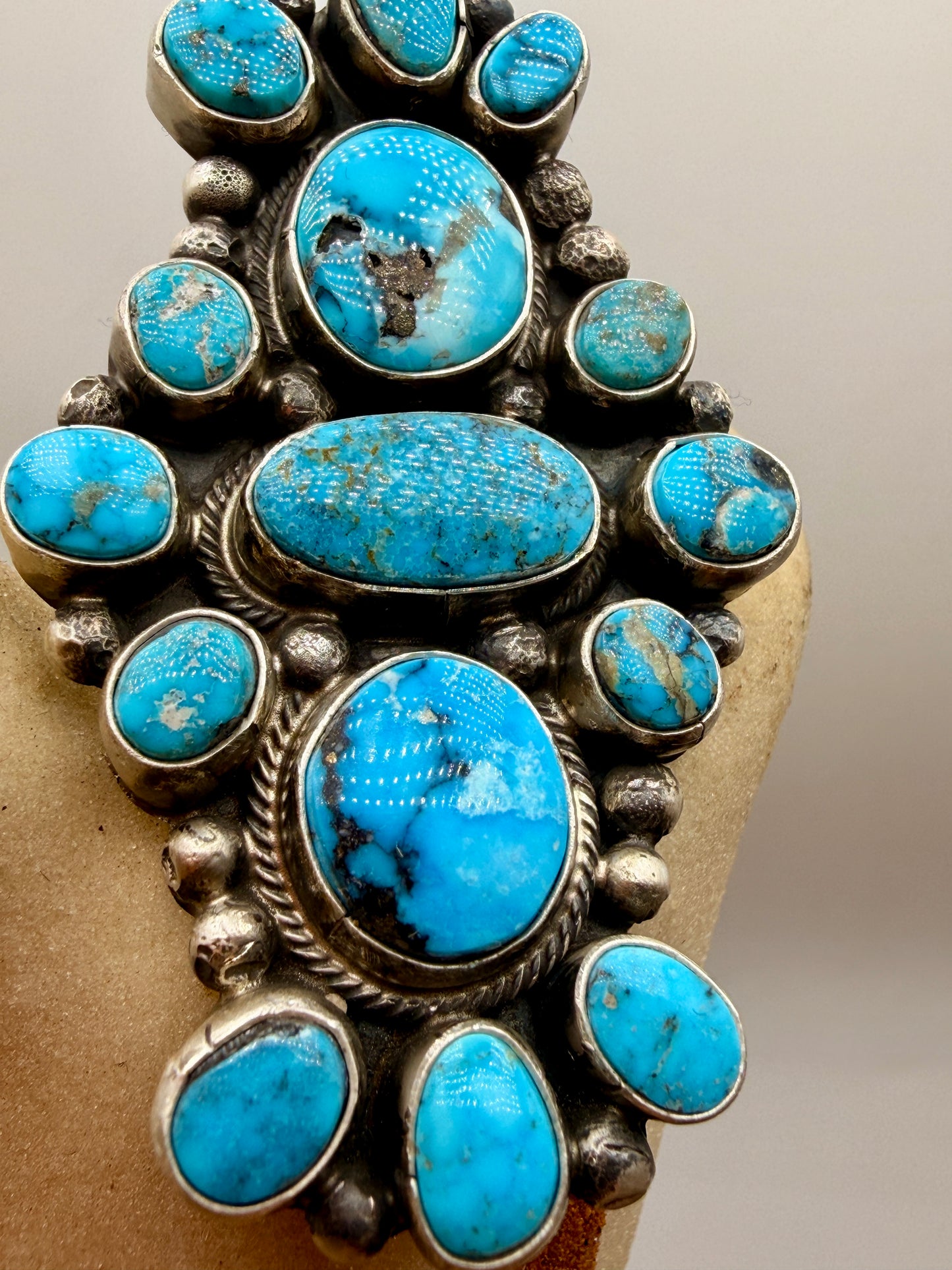 White Water Turquoise Spirit Dancer Ring