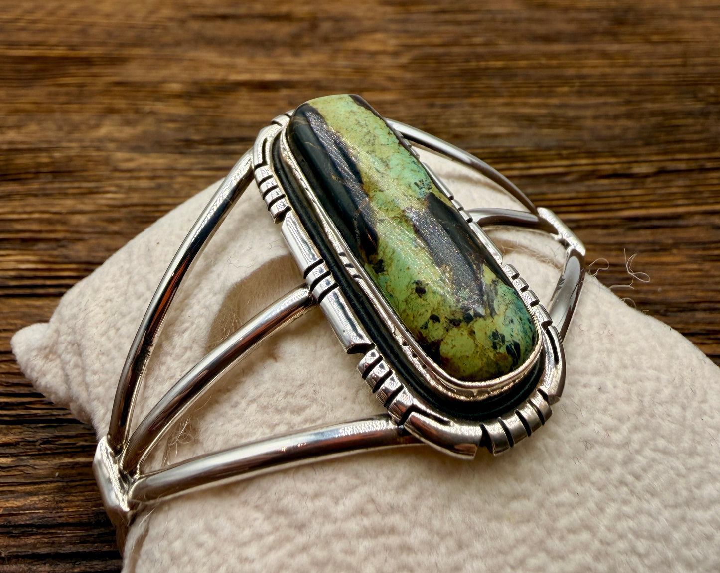 Blackjack Turquoise Cuff Bracelet