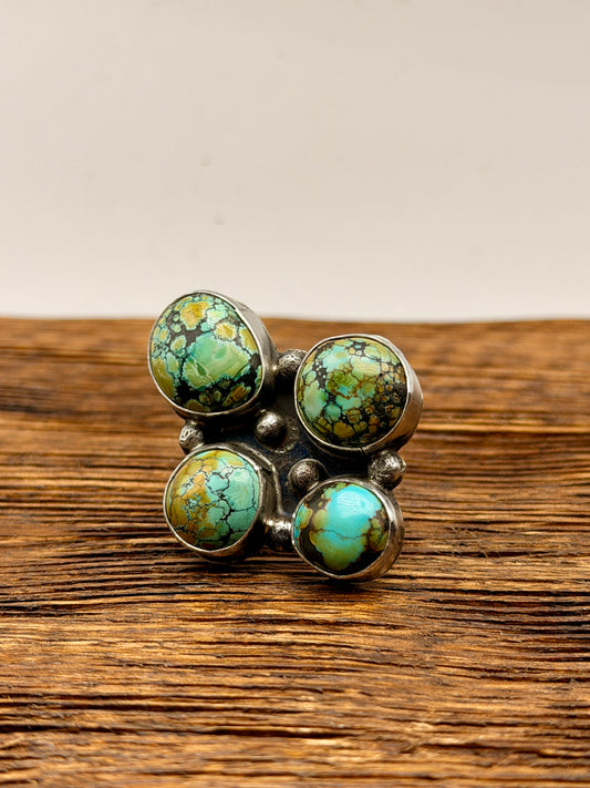 Blackjack Turquoise Four Directions Ring