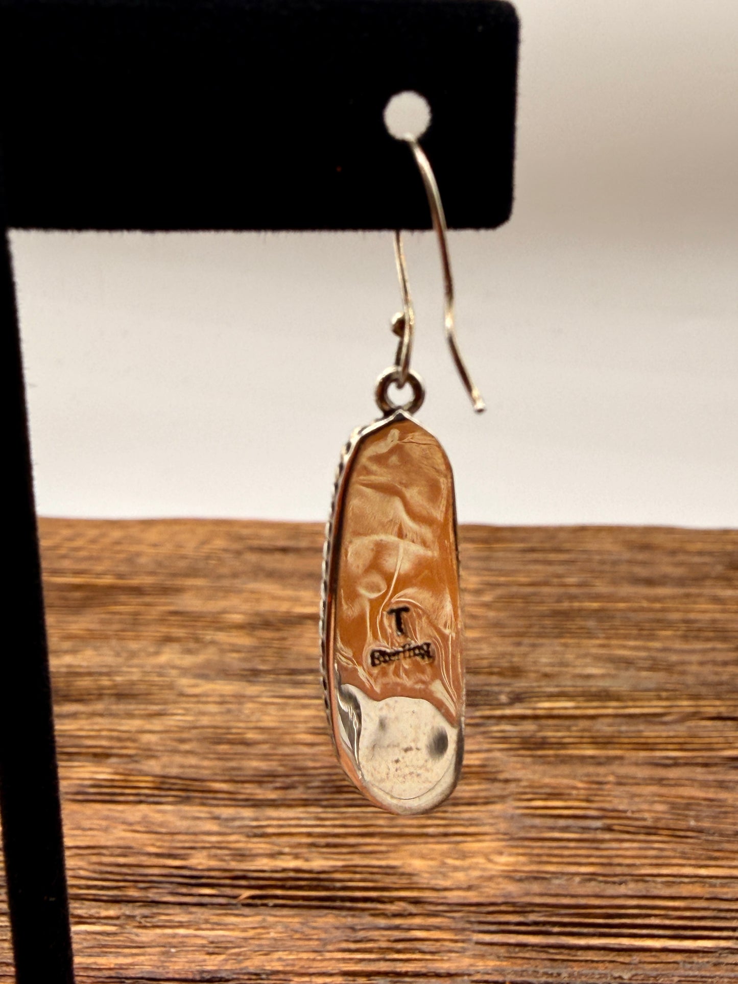 Blackjack Turquoise Dangle Earrings
