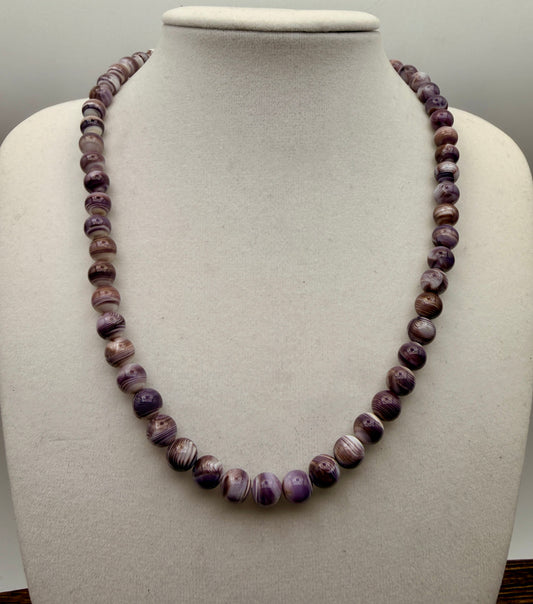 Wampum Shell Beaded Necklace