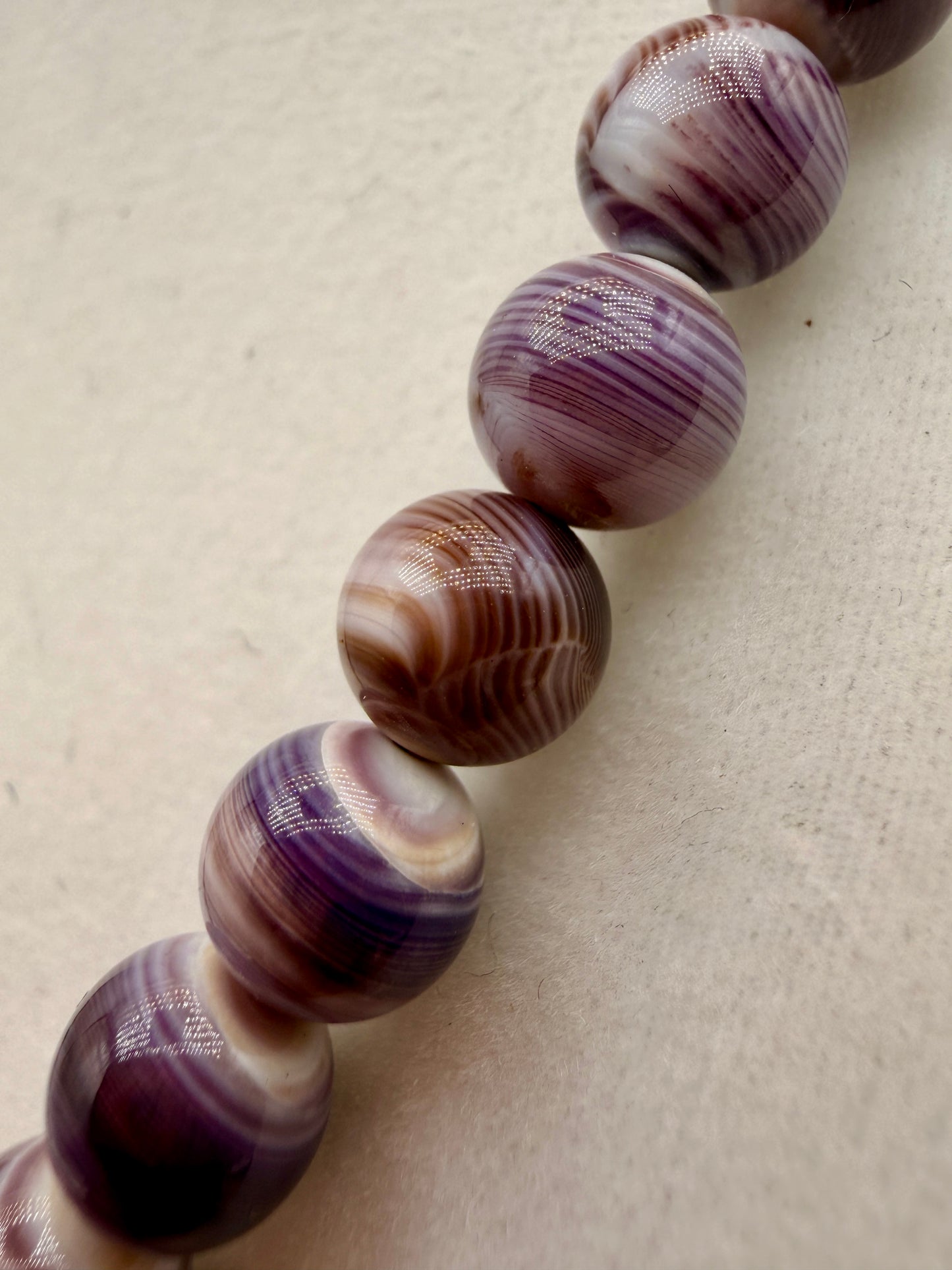 Wampum Shell Beaded Necklace