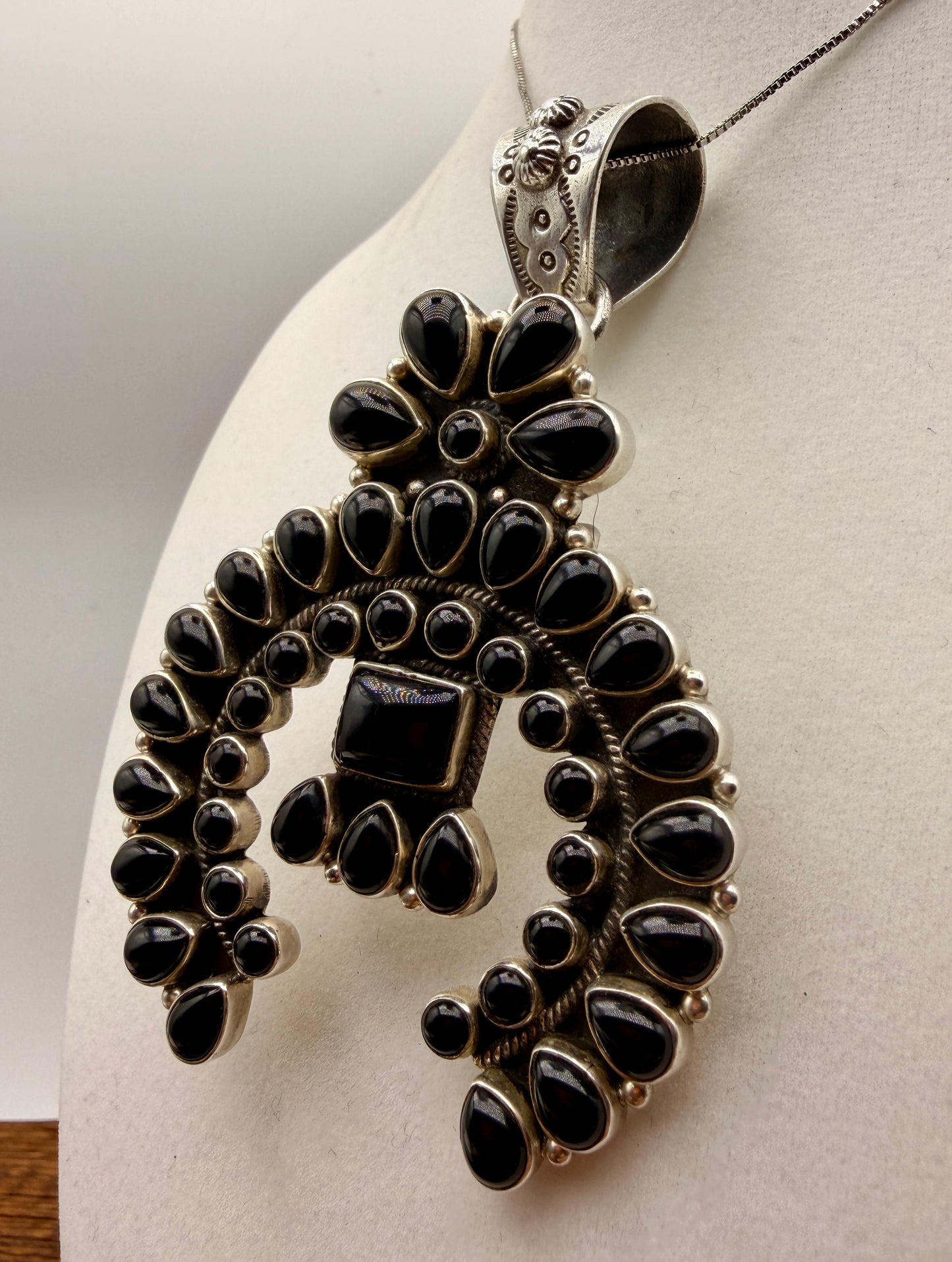 Black Onyx Naja Pendant