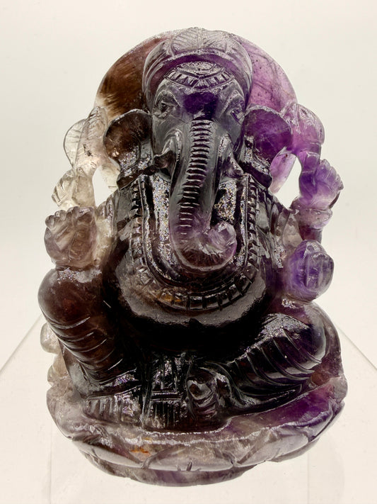 Super 7 Crystal Ganesha Statue – Amethyst Altar