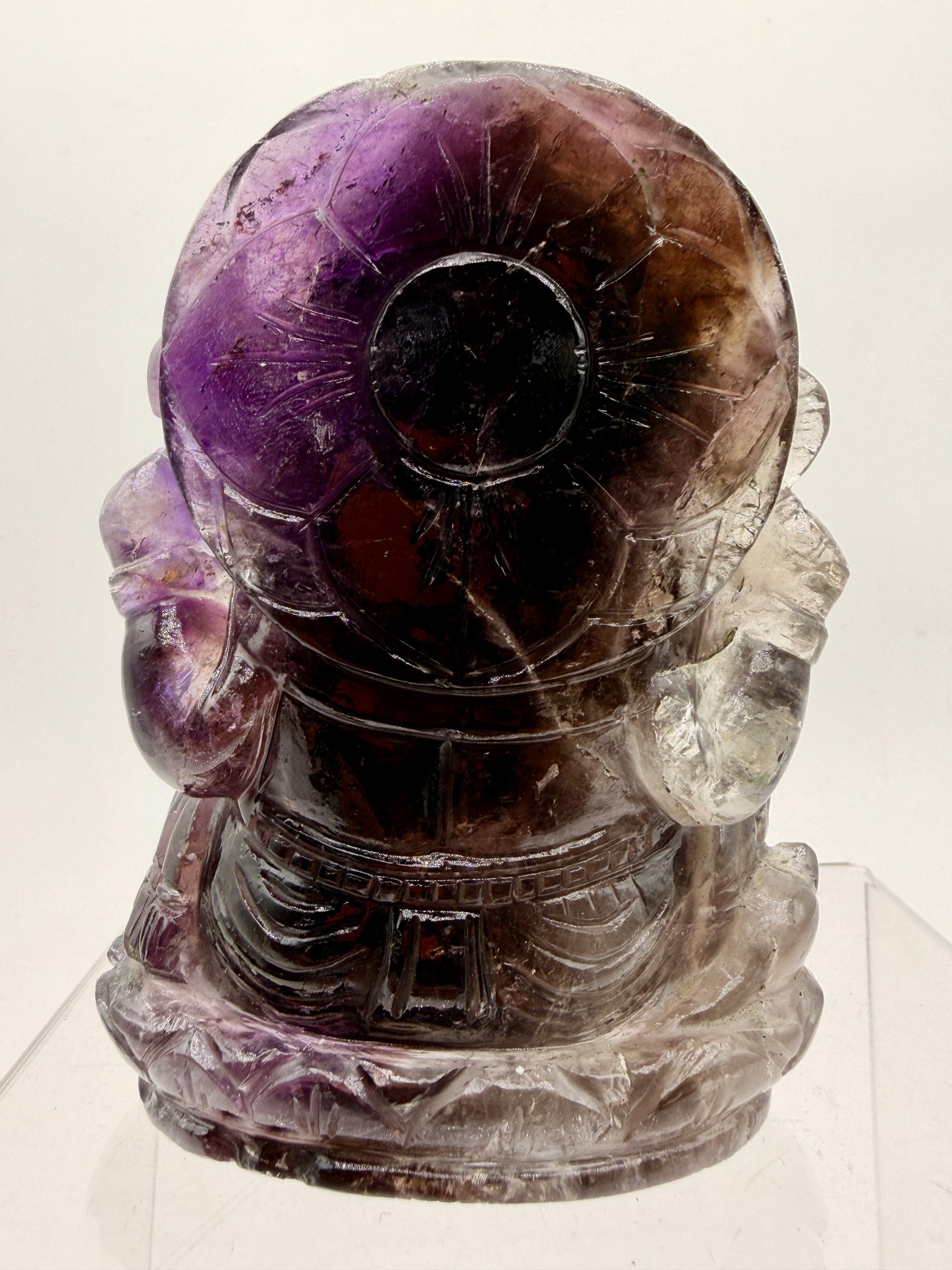 Super 7 Crystal carved Amethyst Altar