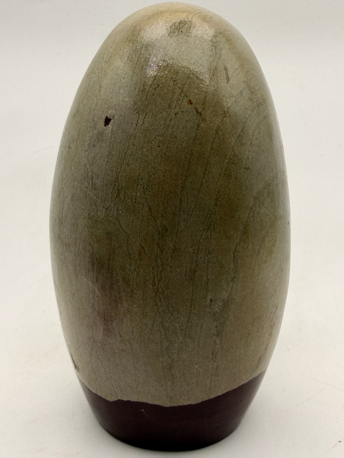 Shiva Lingham Standing Stone Carved Shivling Offering Altar
