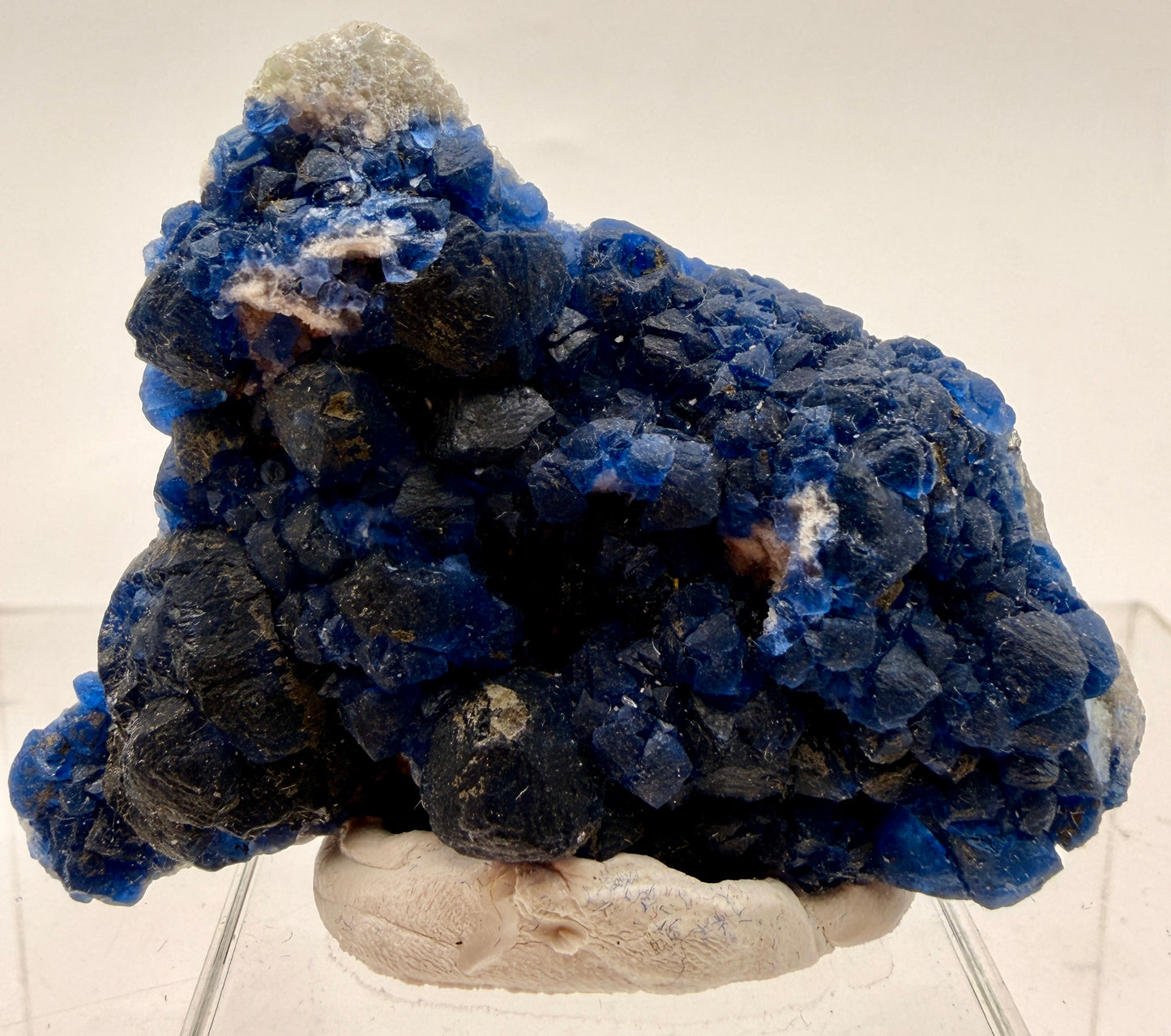 Blue Botryoidal Fluorite Pseudomorphs – Inner Mongolia