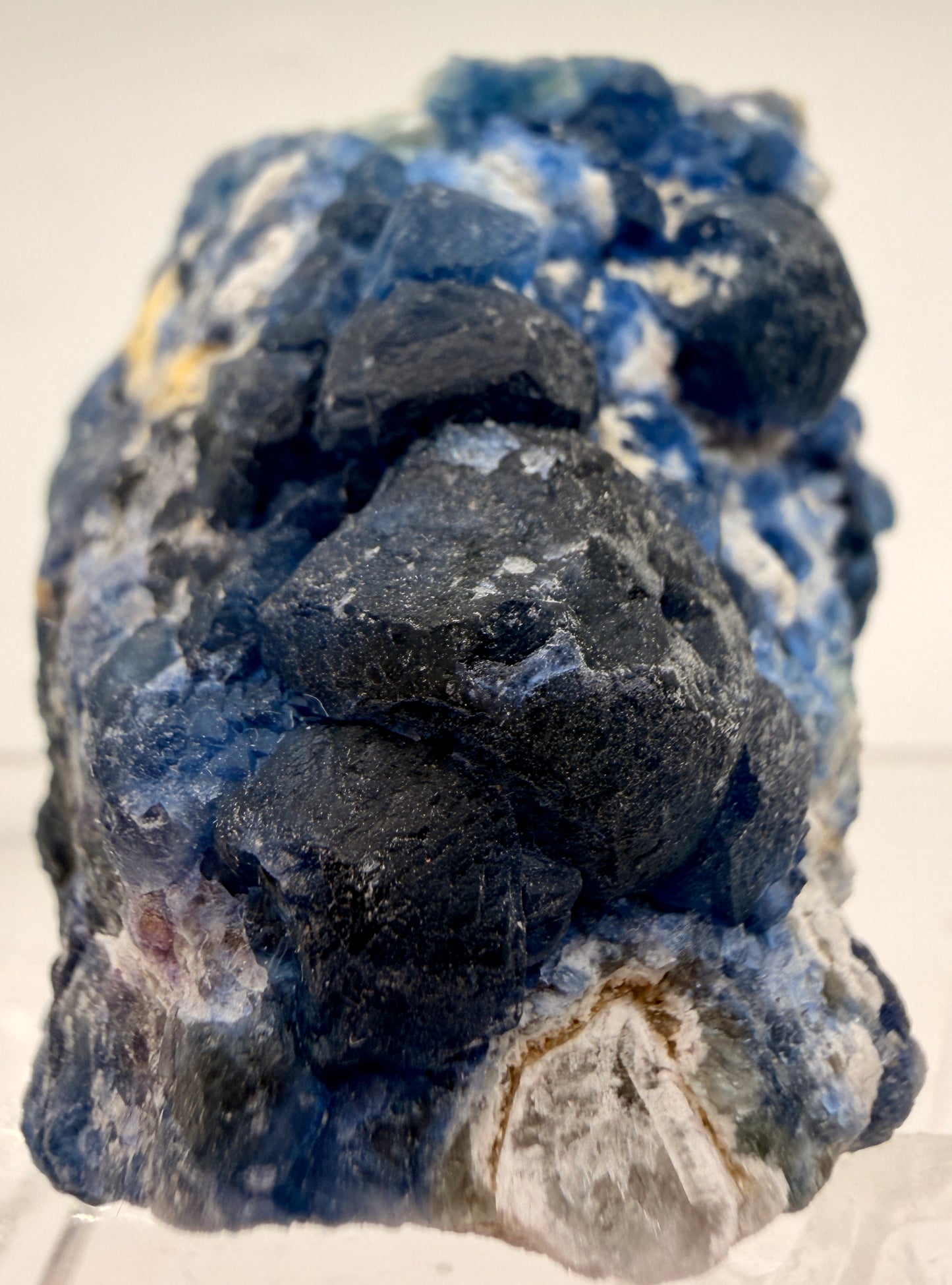 Blue Botryoidal Fluorite Pseudomorphs – Inner Mongolia