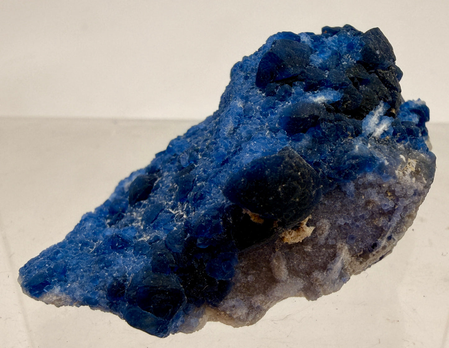 Blue Botryoidal Fluorite Pseudomorphs – Inner Mongolia
