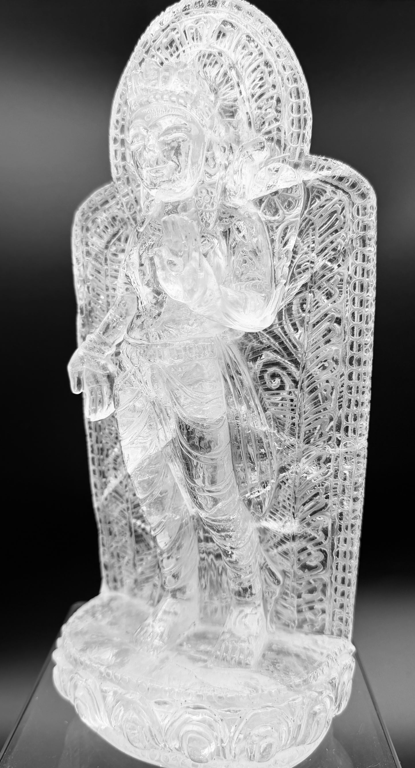 Himalayan Crystal Clear Quartz Tara Altar