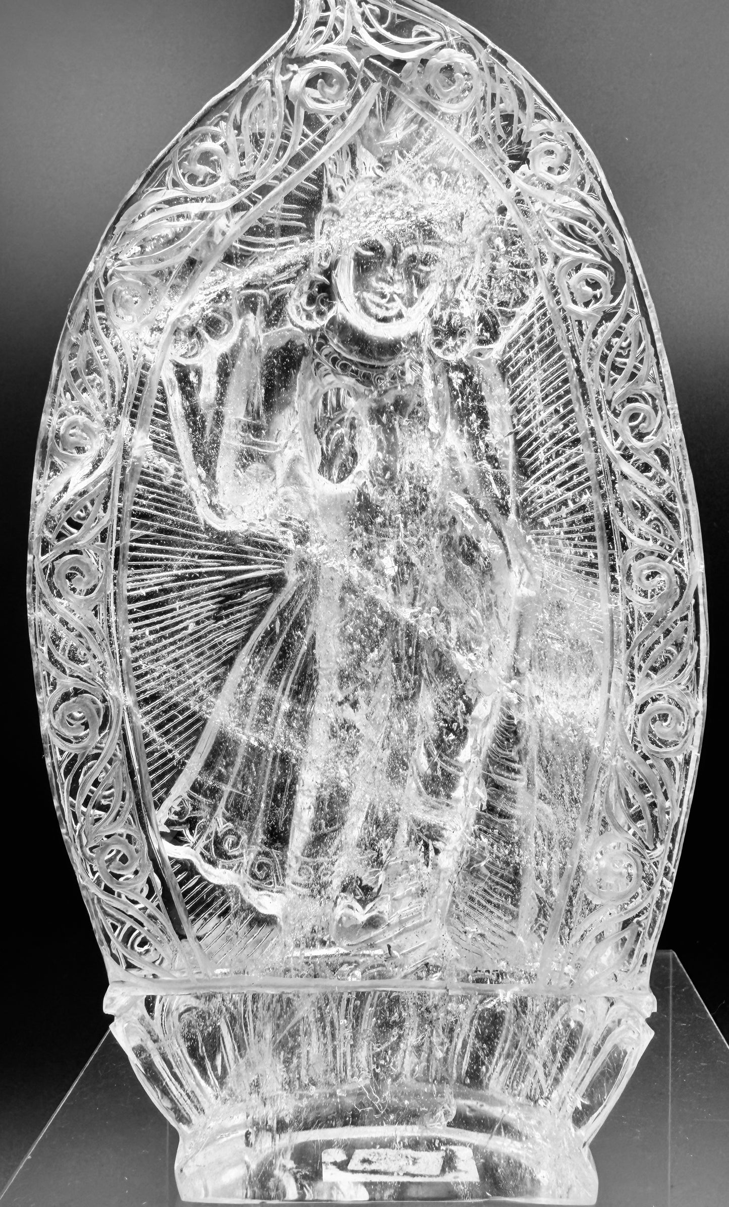 Himalayan Crystal Clear Quartz Tara Altar