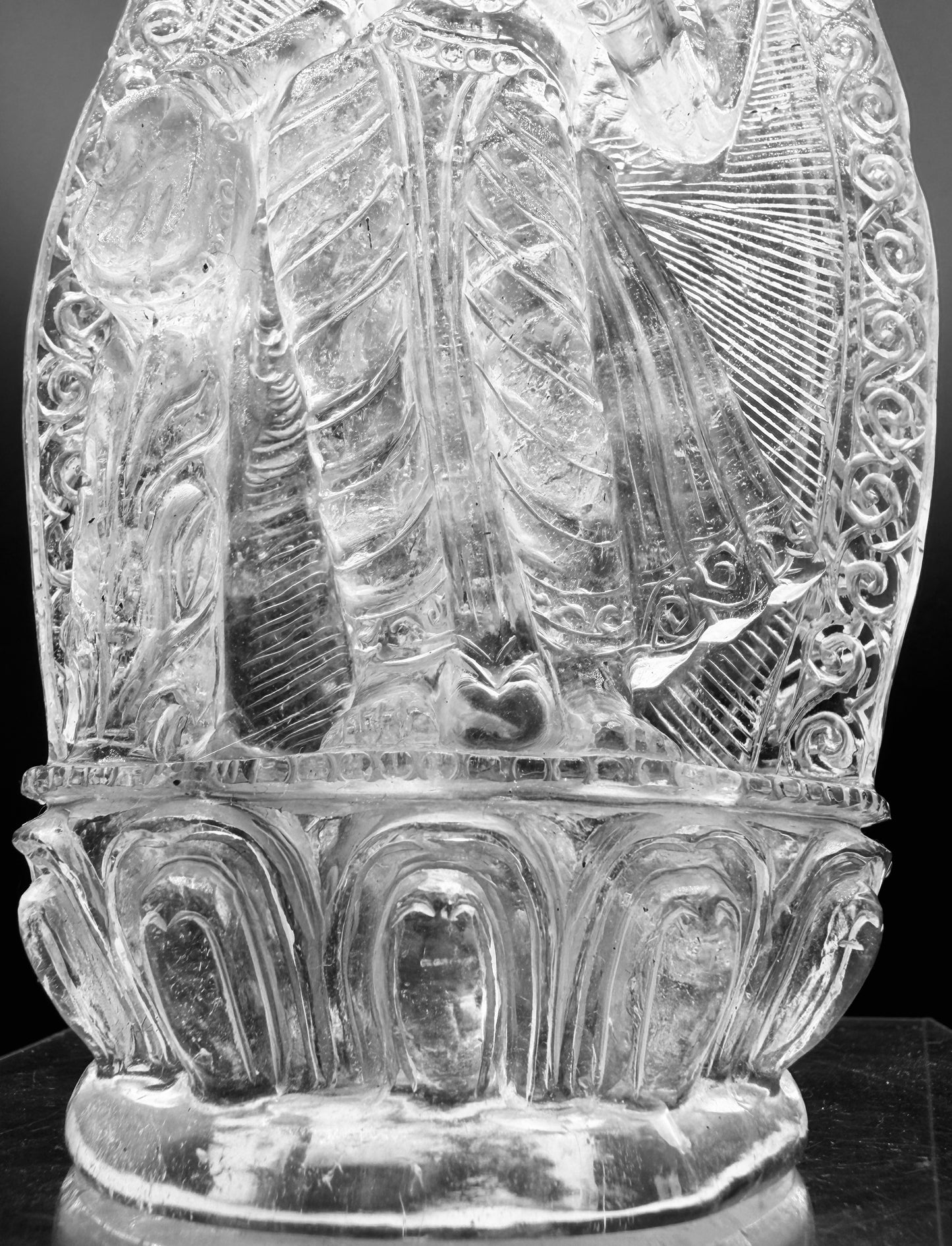 Himalayan Crystal Clear Quartz Tara Altar