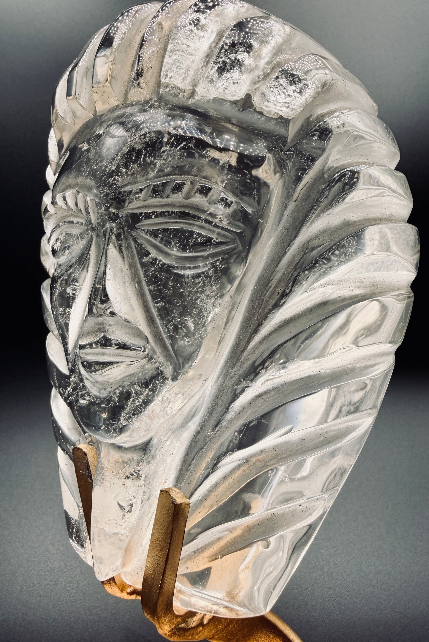 Brazilian Crystal Clear Quartz Egyptian Pharaoh