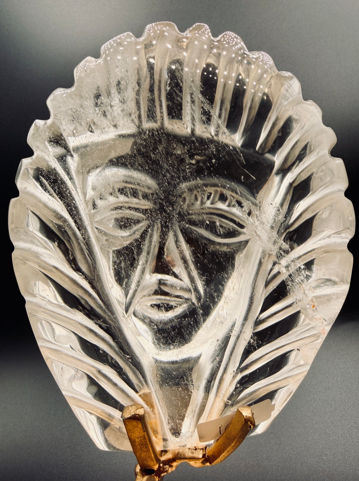 Brazilian Crystal Clear Quartz Egyptian Pharaoh