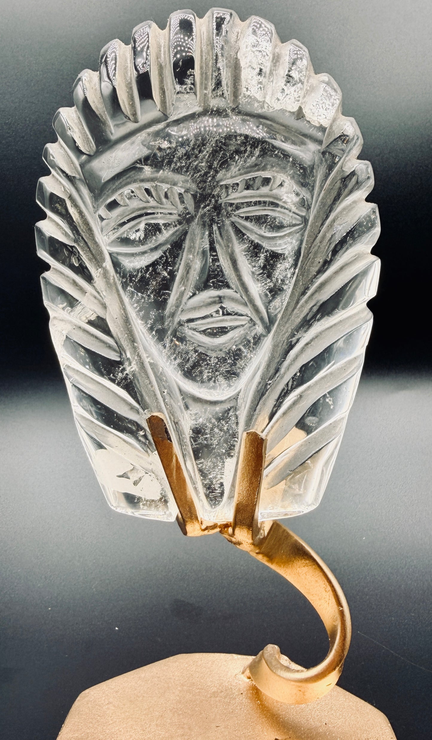 Brazilian Crystal Clear Quartz Egyptian Pharaoh