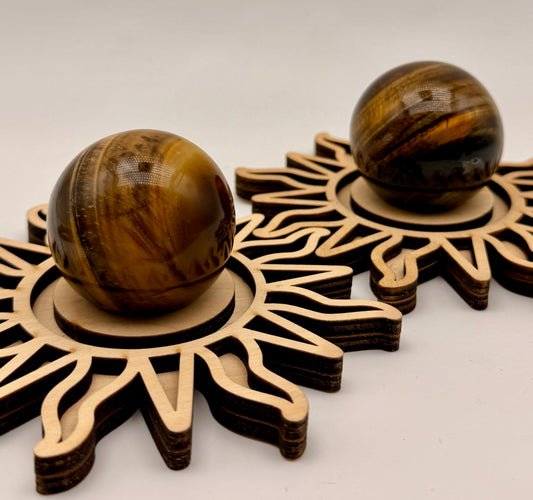 Tiger Eye Orbs
