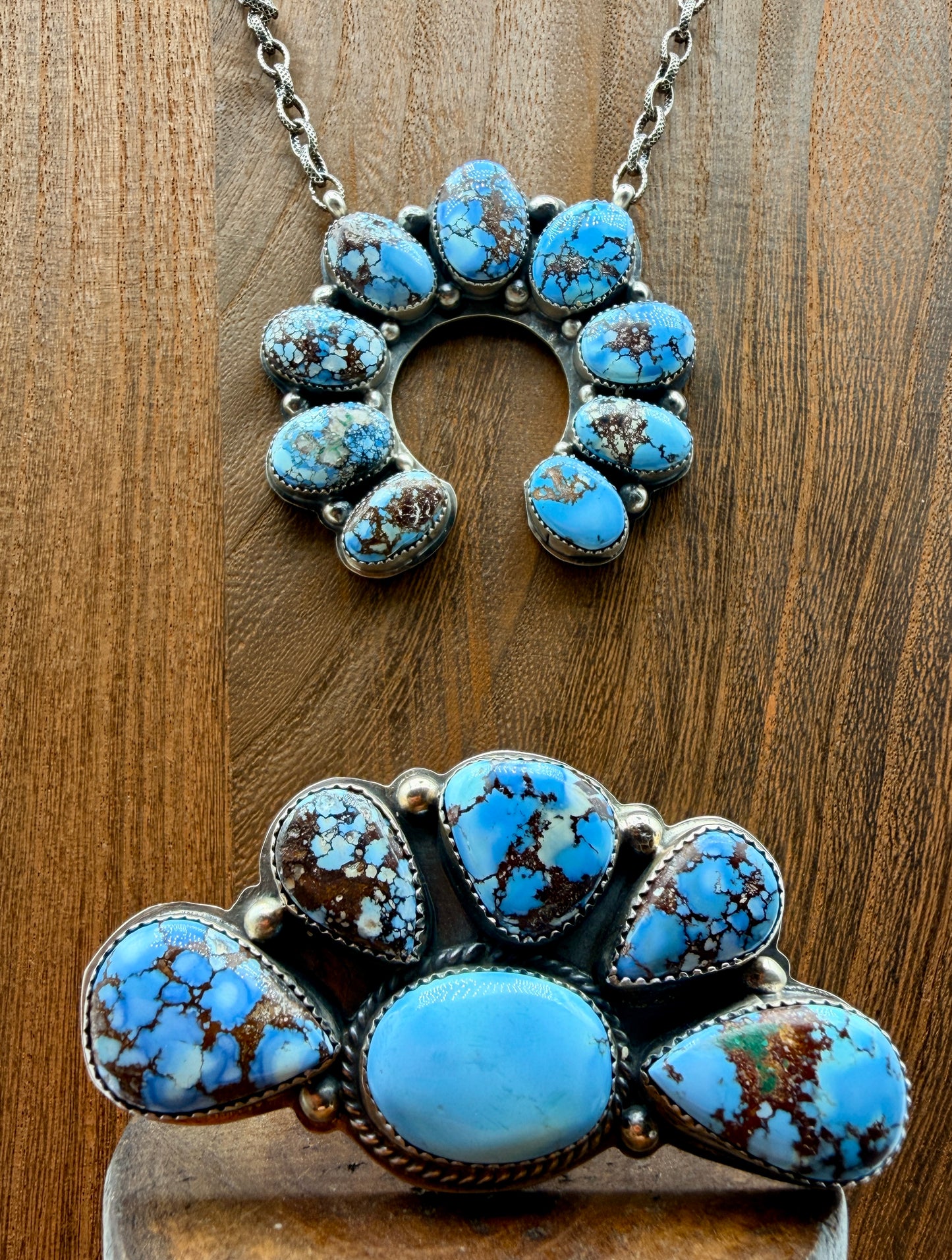 Boyd Ashley Golden Hills Turquoise Sterling Silver Statement Ring | Native American