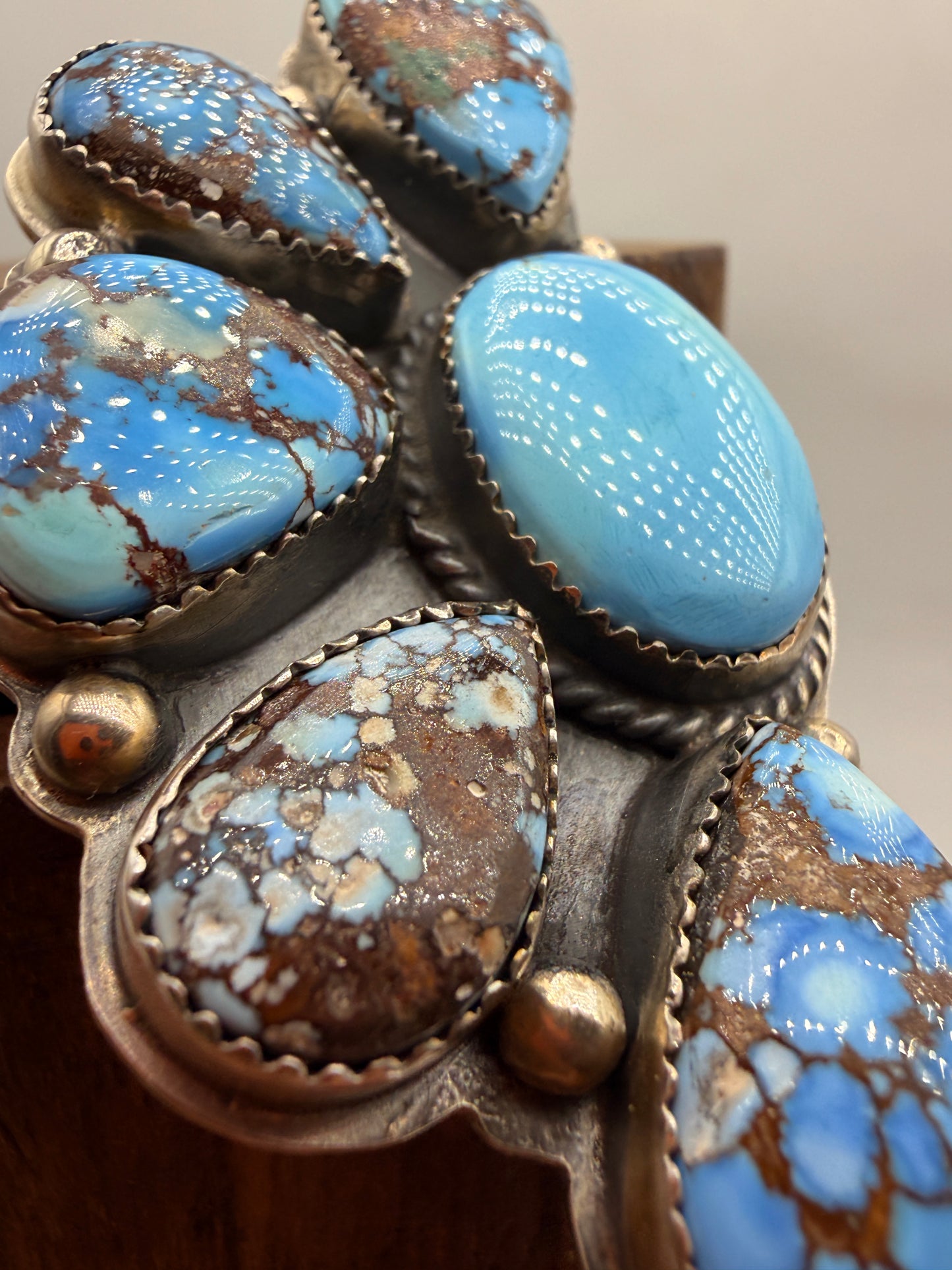 Boyd Ashley Golden Hills Turquoise Sterling Silver Statement Ring | Native American