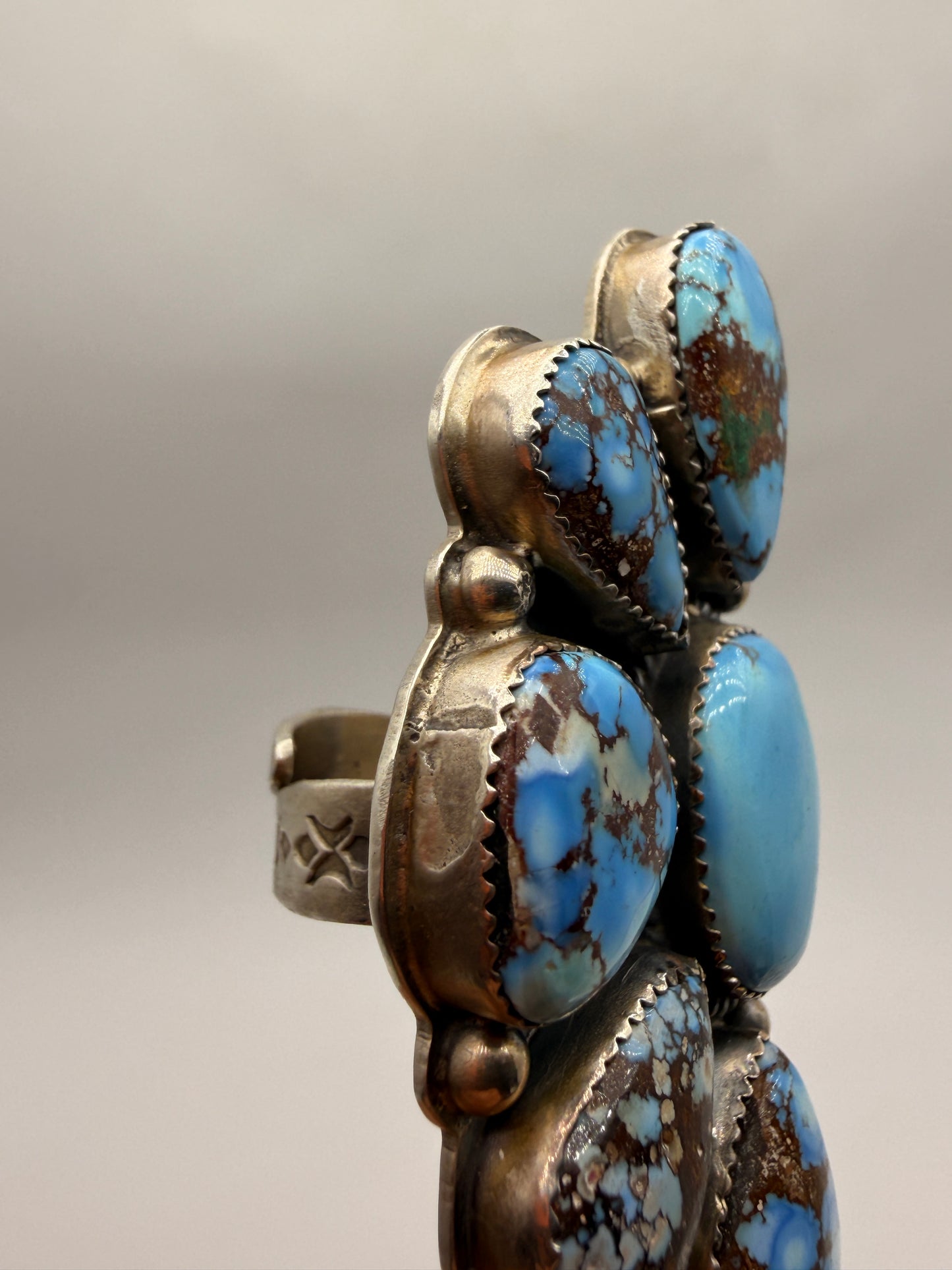 Boyd Ashley Golden Hills Turquoise Sterling Silver Statement Ring | Native American