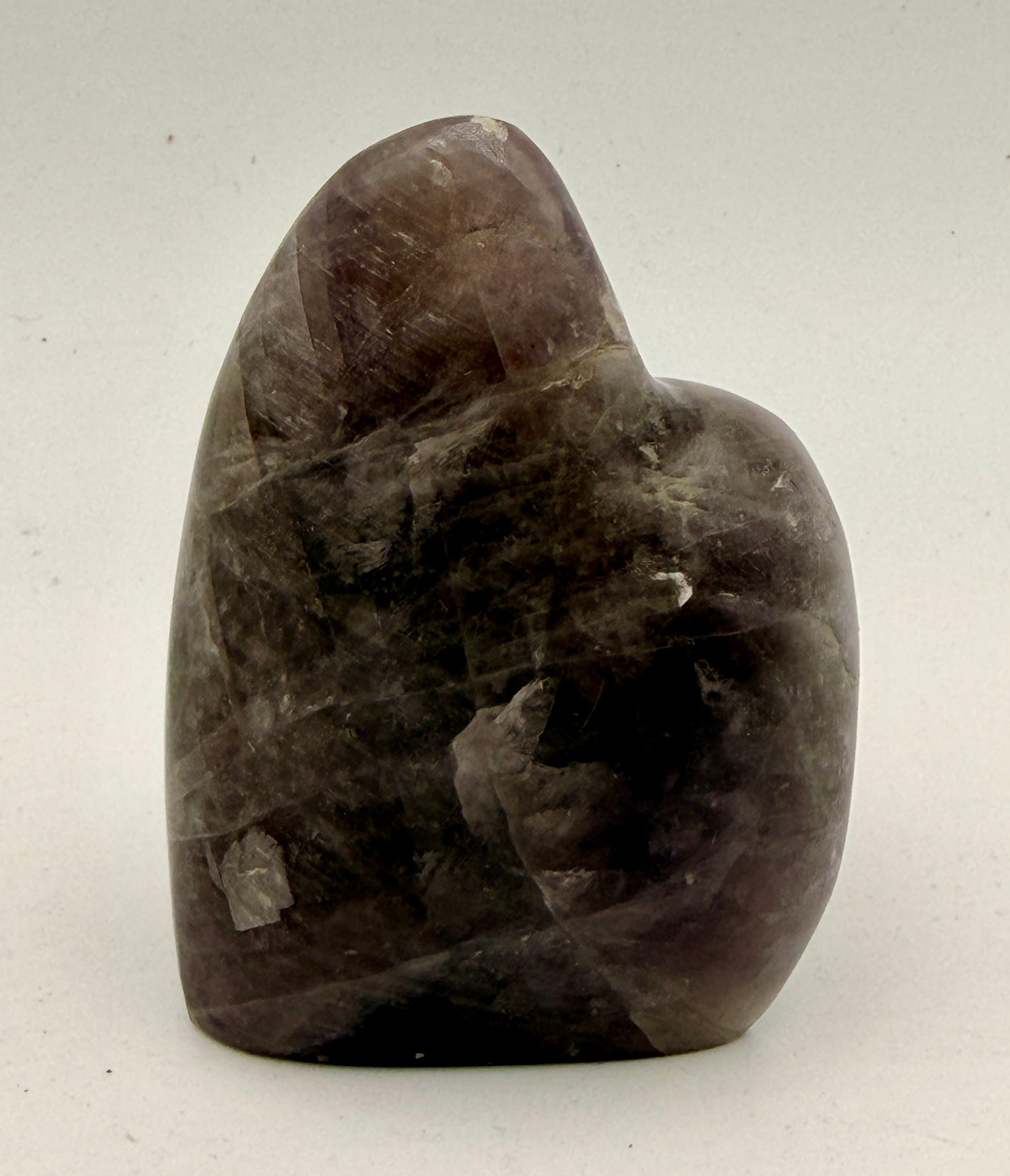 Natural Purple Anhydrite Free Form | Premium Polished Crystal from Peru