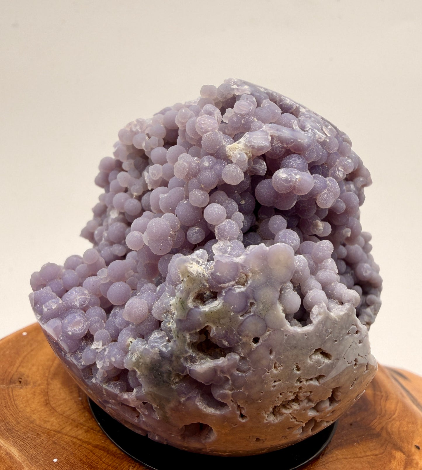 Natural Grape Agate Sphere | Premium Botryoidal Chalcedony Crystal from Indonesia