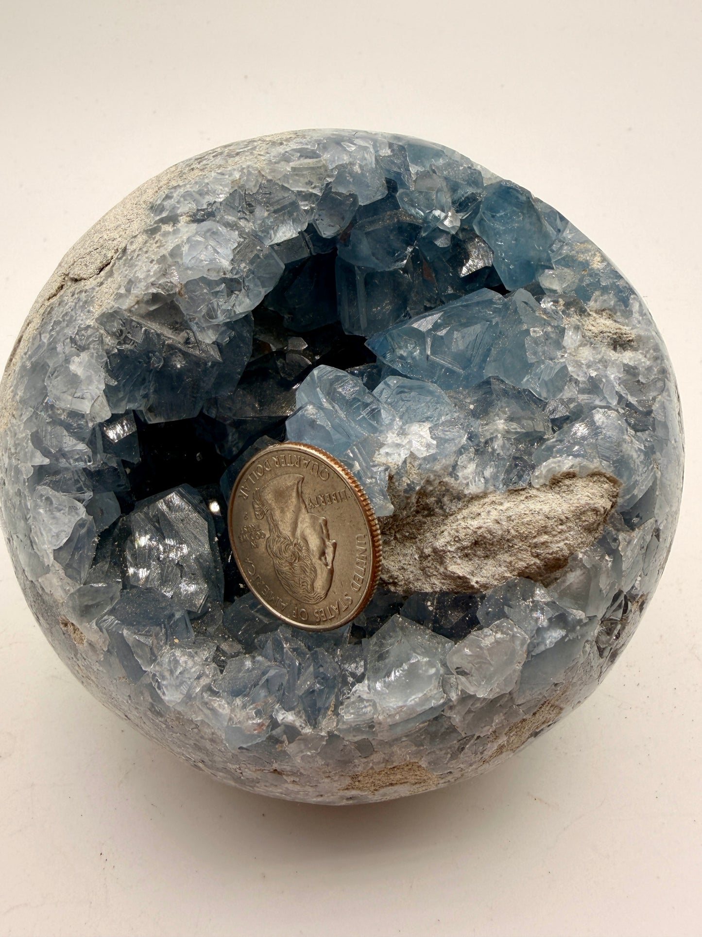 Natural Blue Celestite Crystal | Premium Celestine Geodes, Spheres & Free Forms from Madagascar