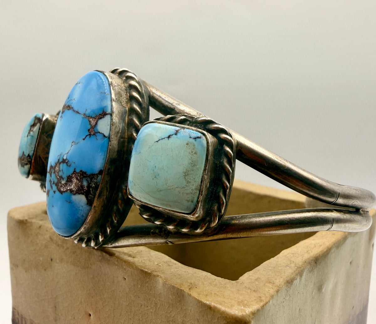 Boyd Ashley Golden Hills Turquoise Sterling Silver Cuff – 6.25"