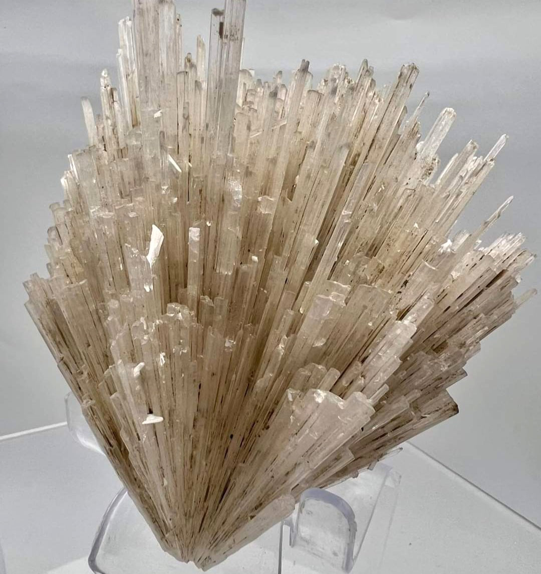Mesolite Crystalline Cluster