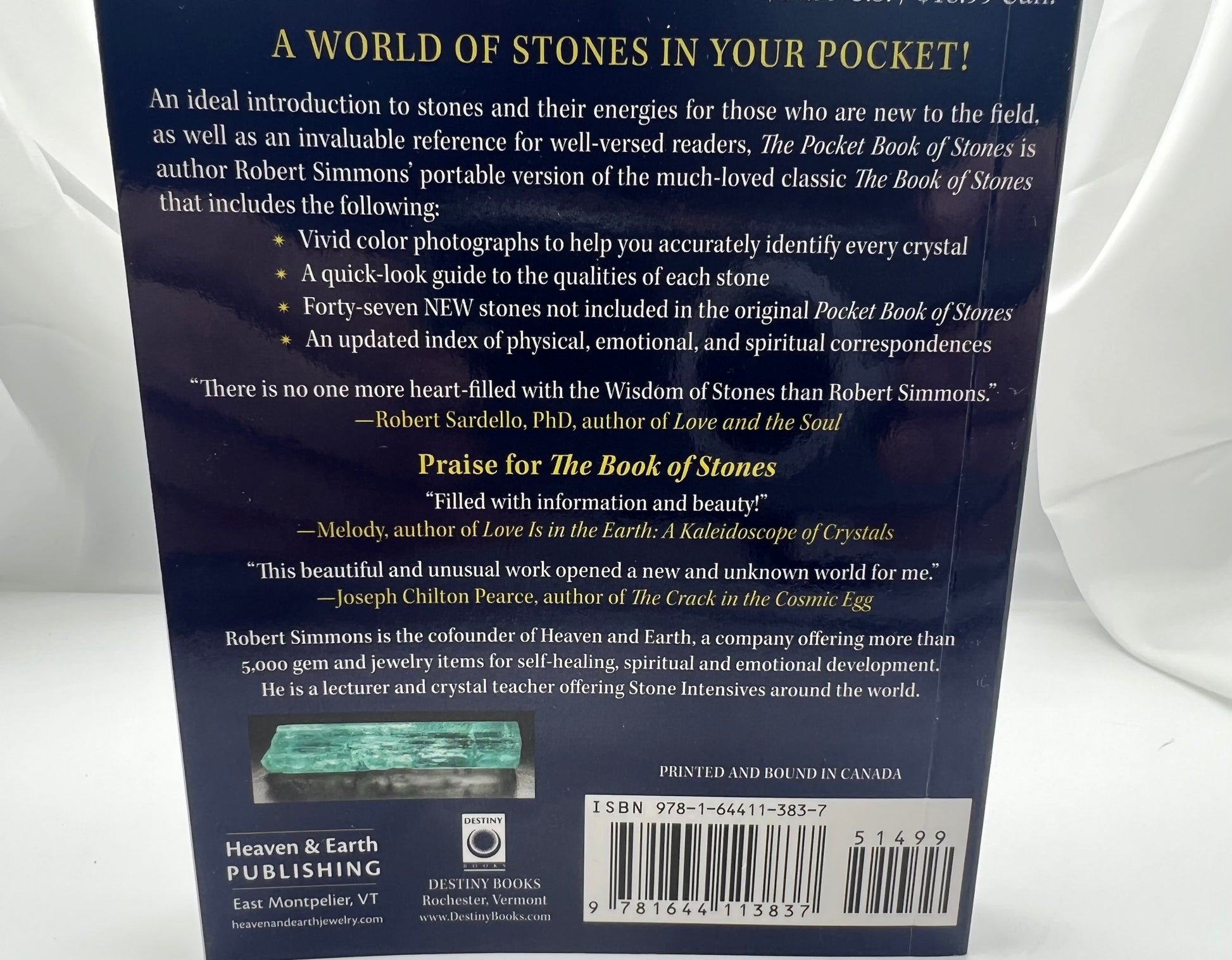 The pocket book of Stones by Robert Simmons