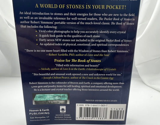 The pocket book of Stones by Robert Simmons