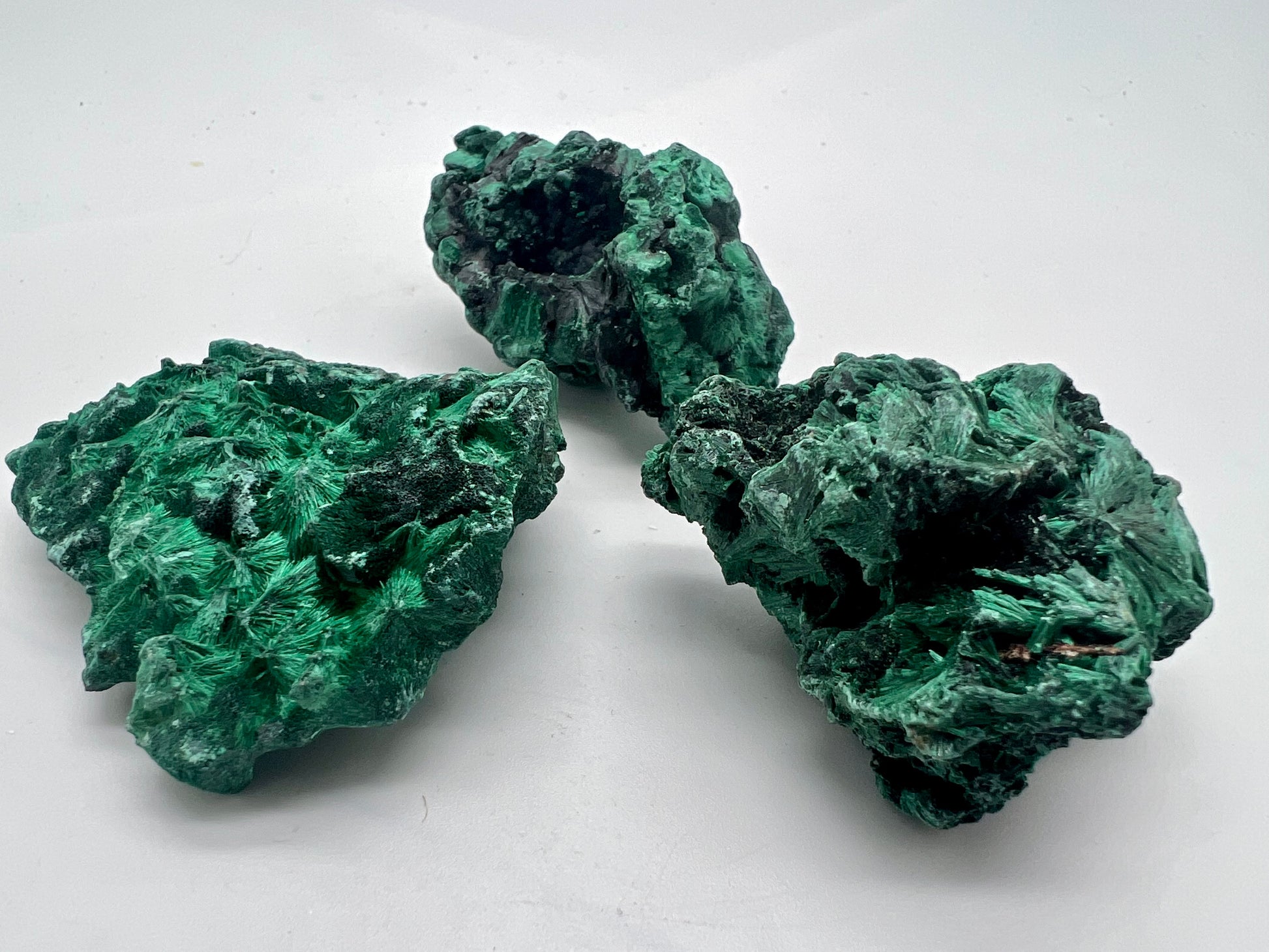 Malachite Fibrous Specimens