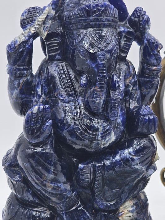 Sodalite Ganesha Altar
