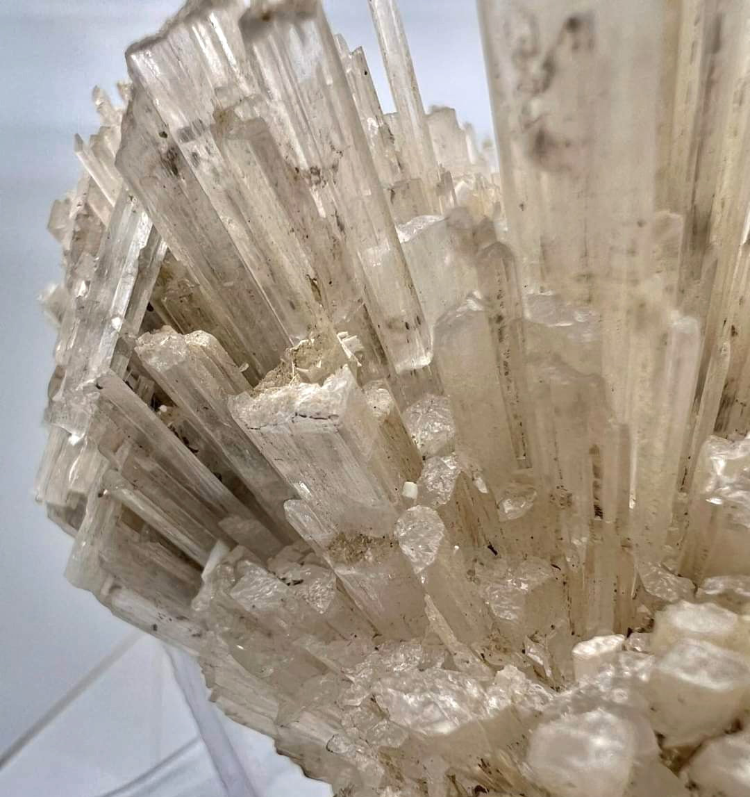 Mesolite Crystalline Cluster