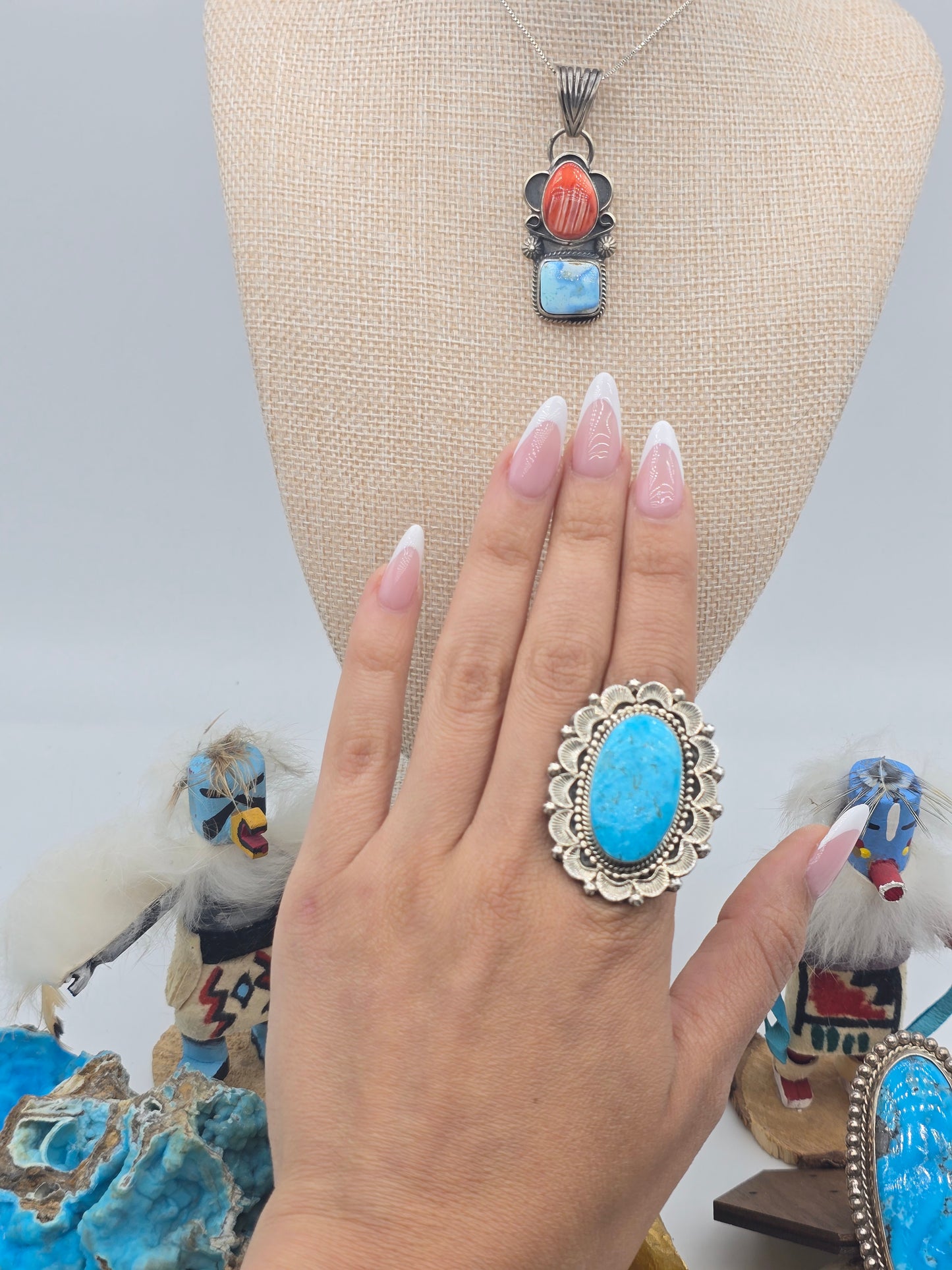 Candelaria Turquoise Rings