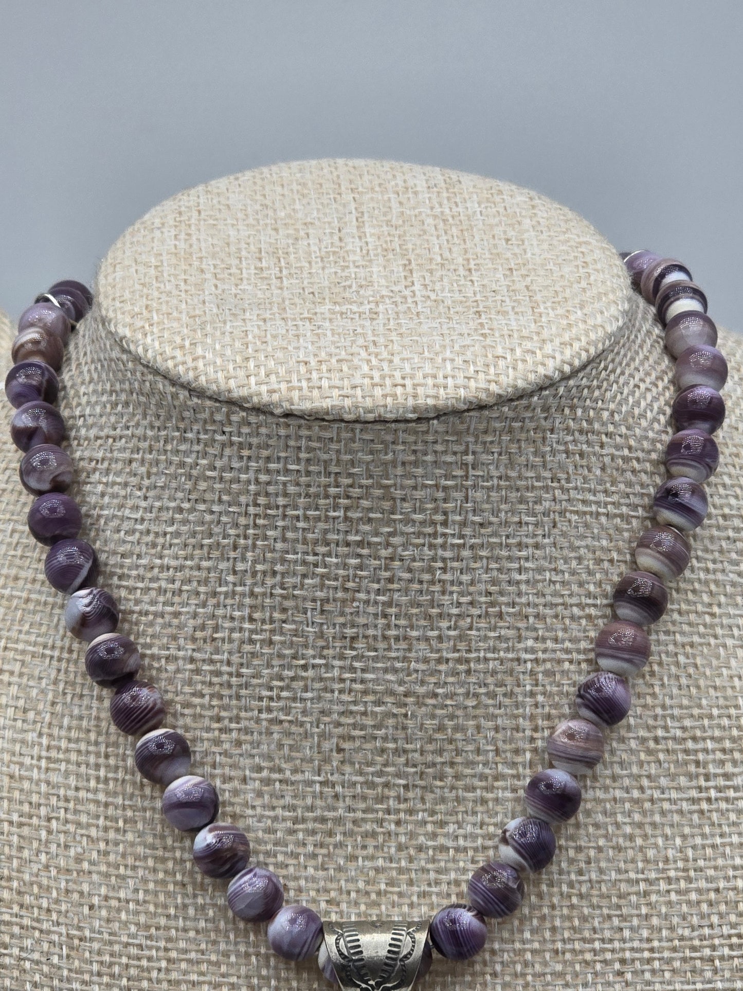 Wampum Shell Beaded Necklace