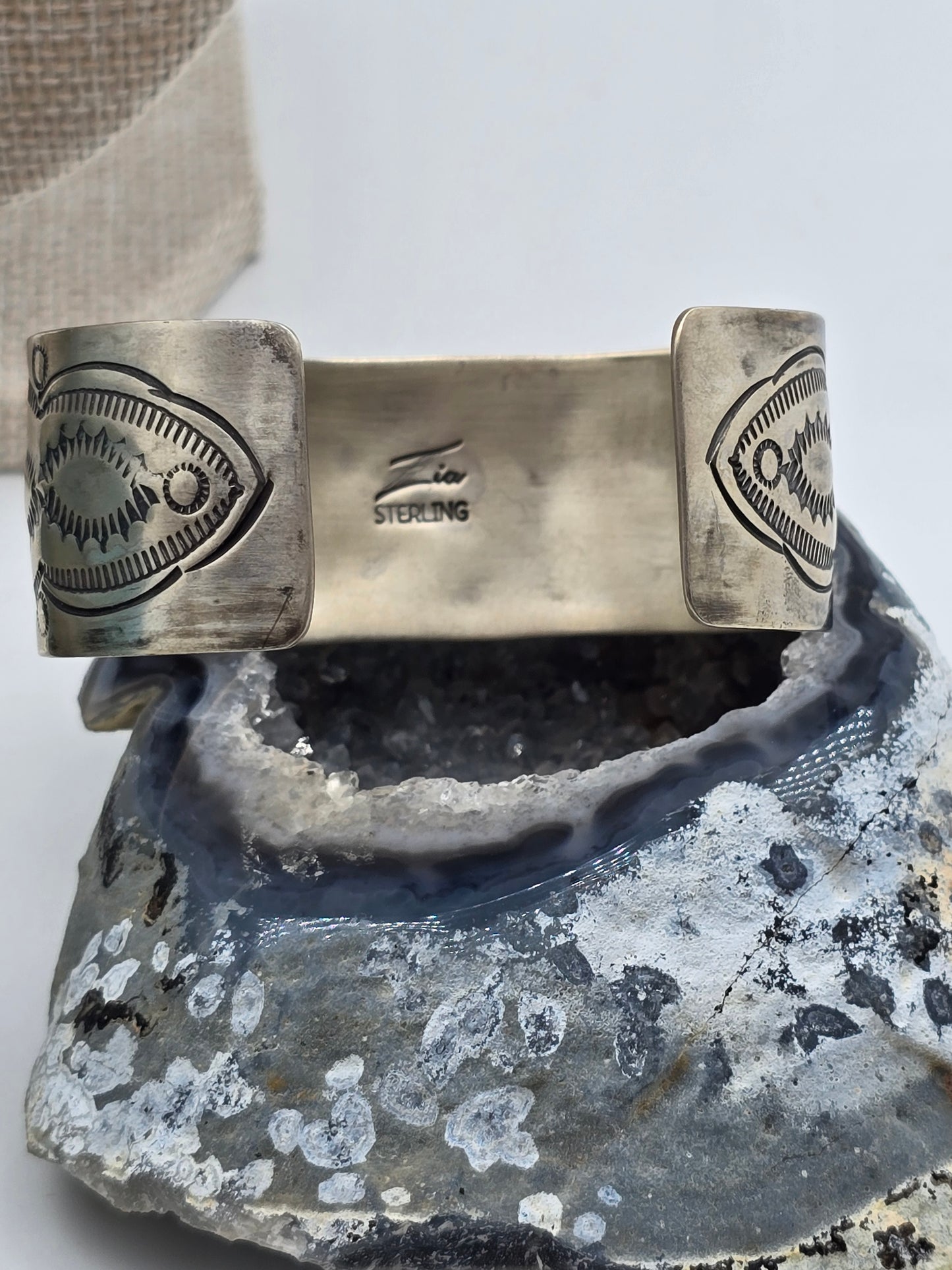 Egyptian Turquoise 6 Stone Cuff Bracelet