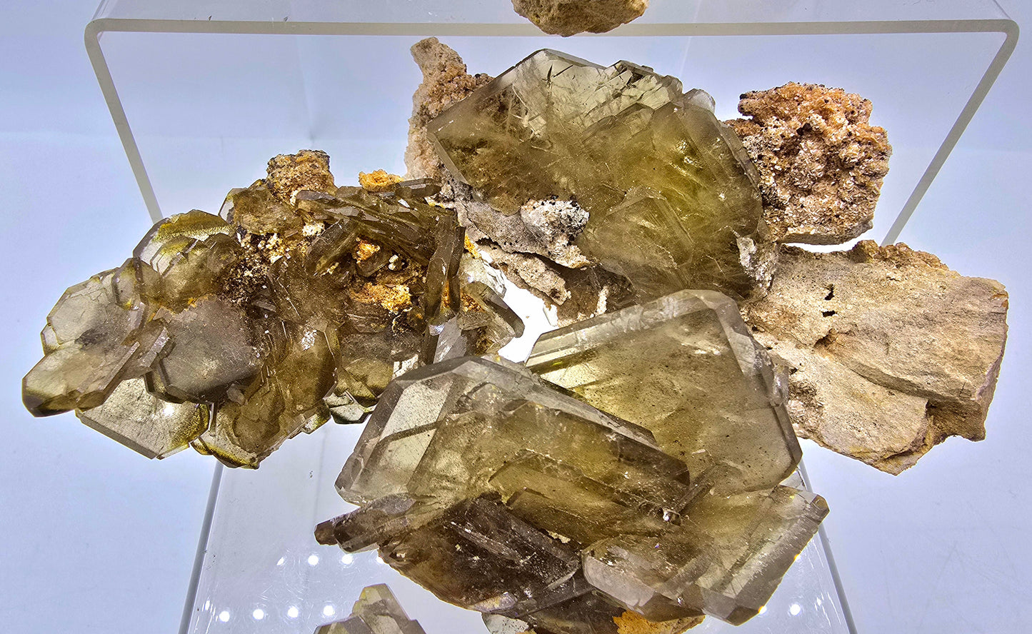 Golden Barite & Pyrite