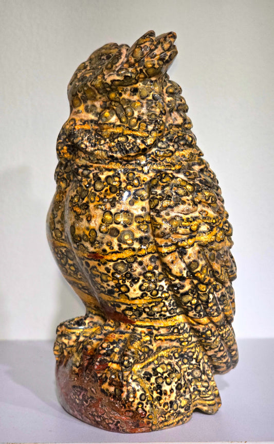 Bird's Eye Rhyolite Owl