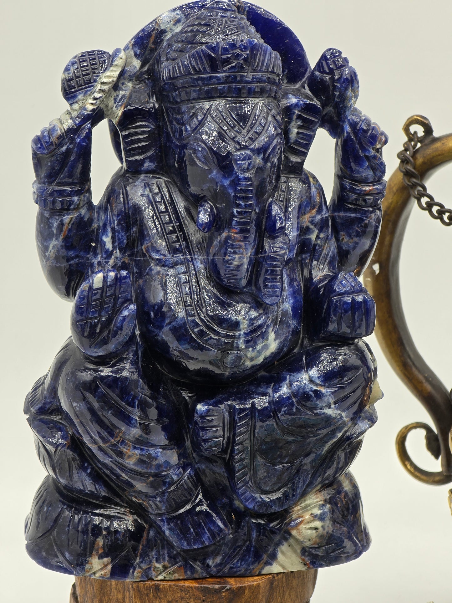 Sodalite Ganesha Altar