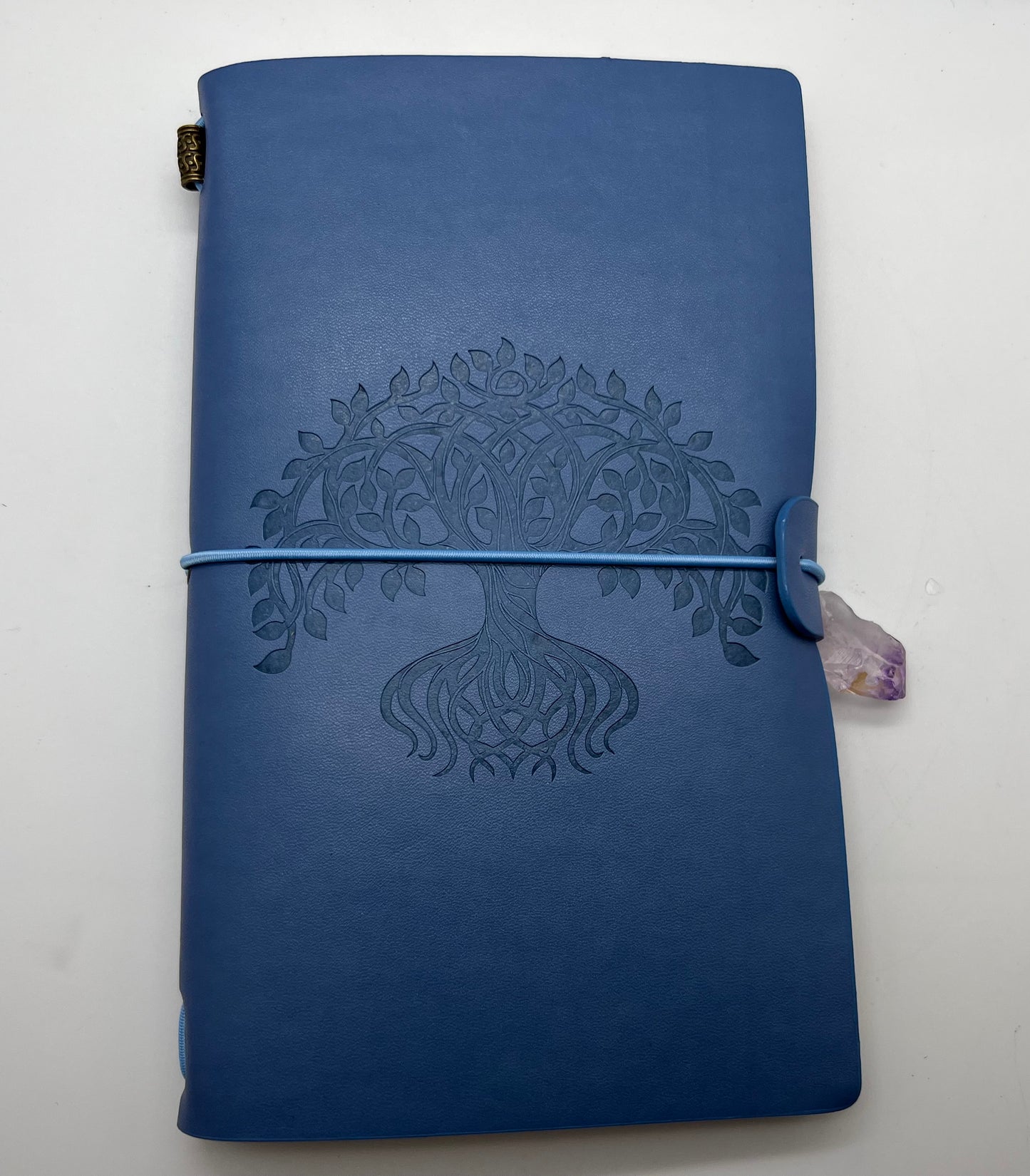 Crystal point and Leather Notebooks