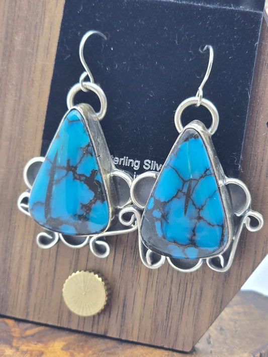 Royston Turquoise Dangle earrings