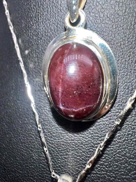 Star Garnet Pendants