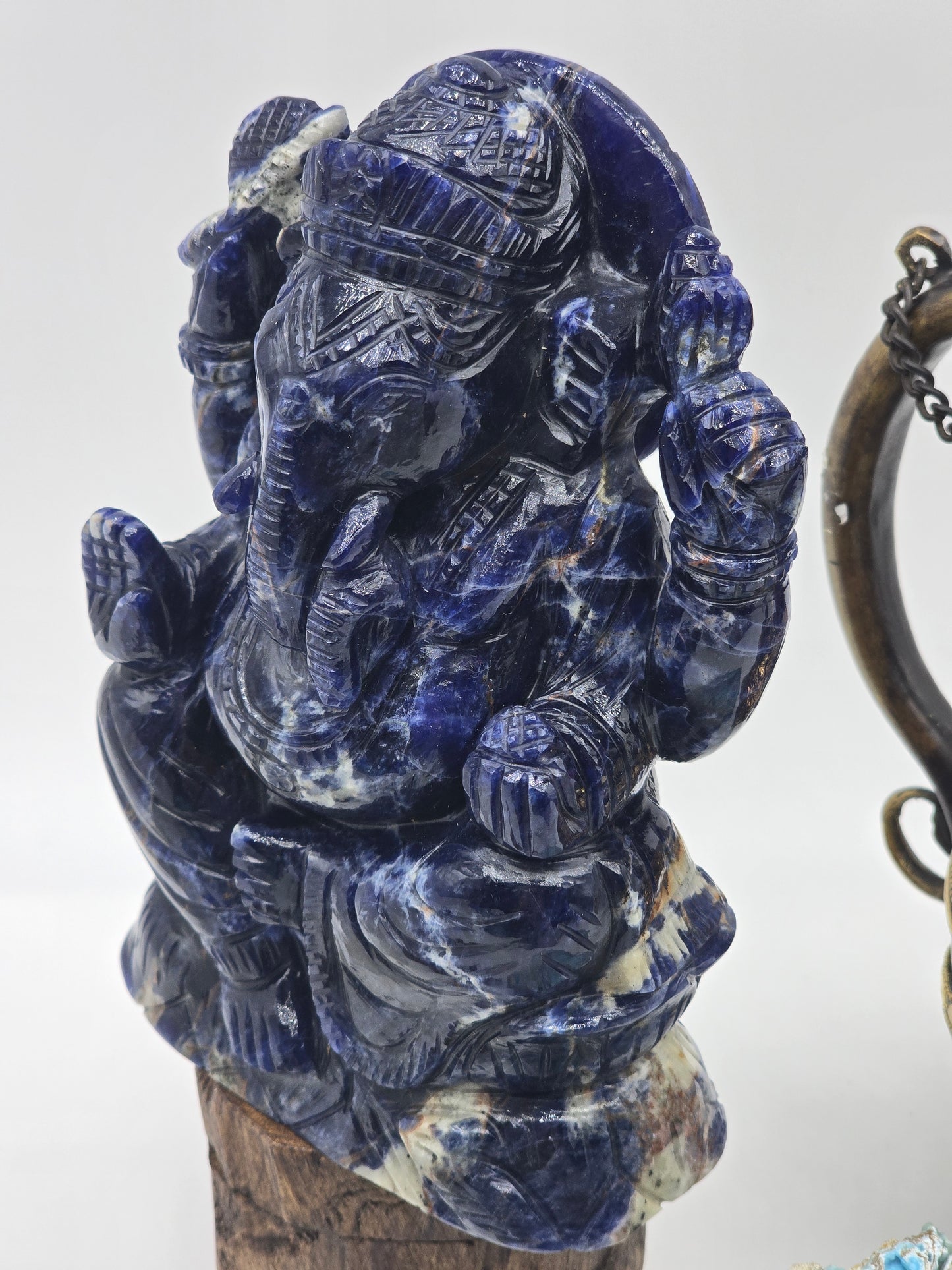 Sodalite Ganesha Altar