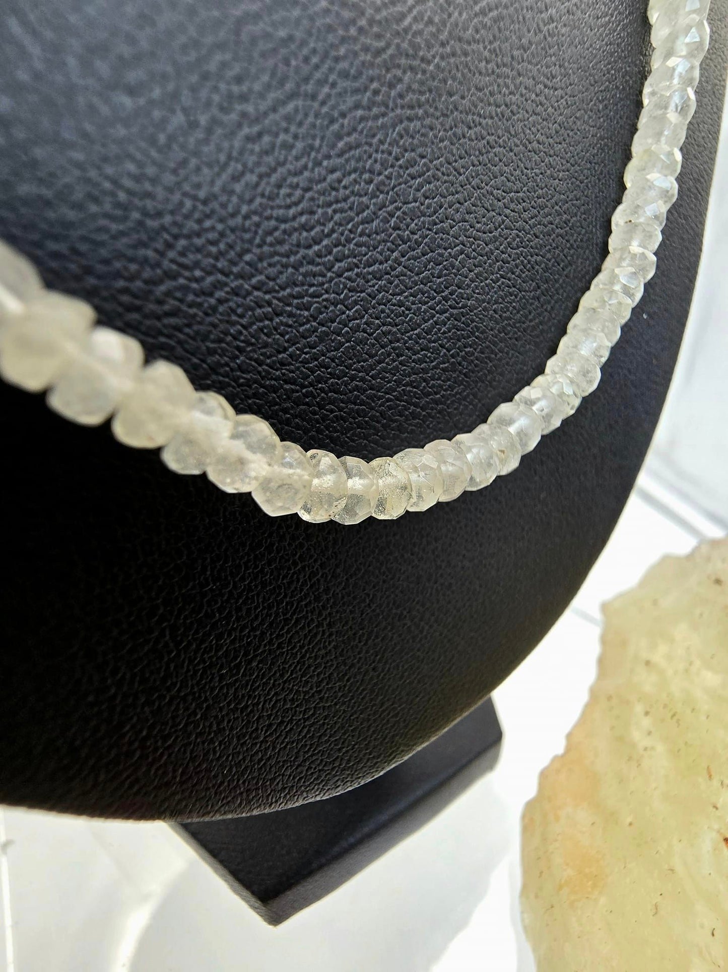 Libyan Desert Glass Faceted Necklaces