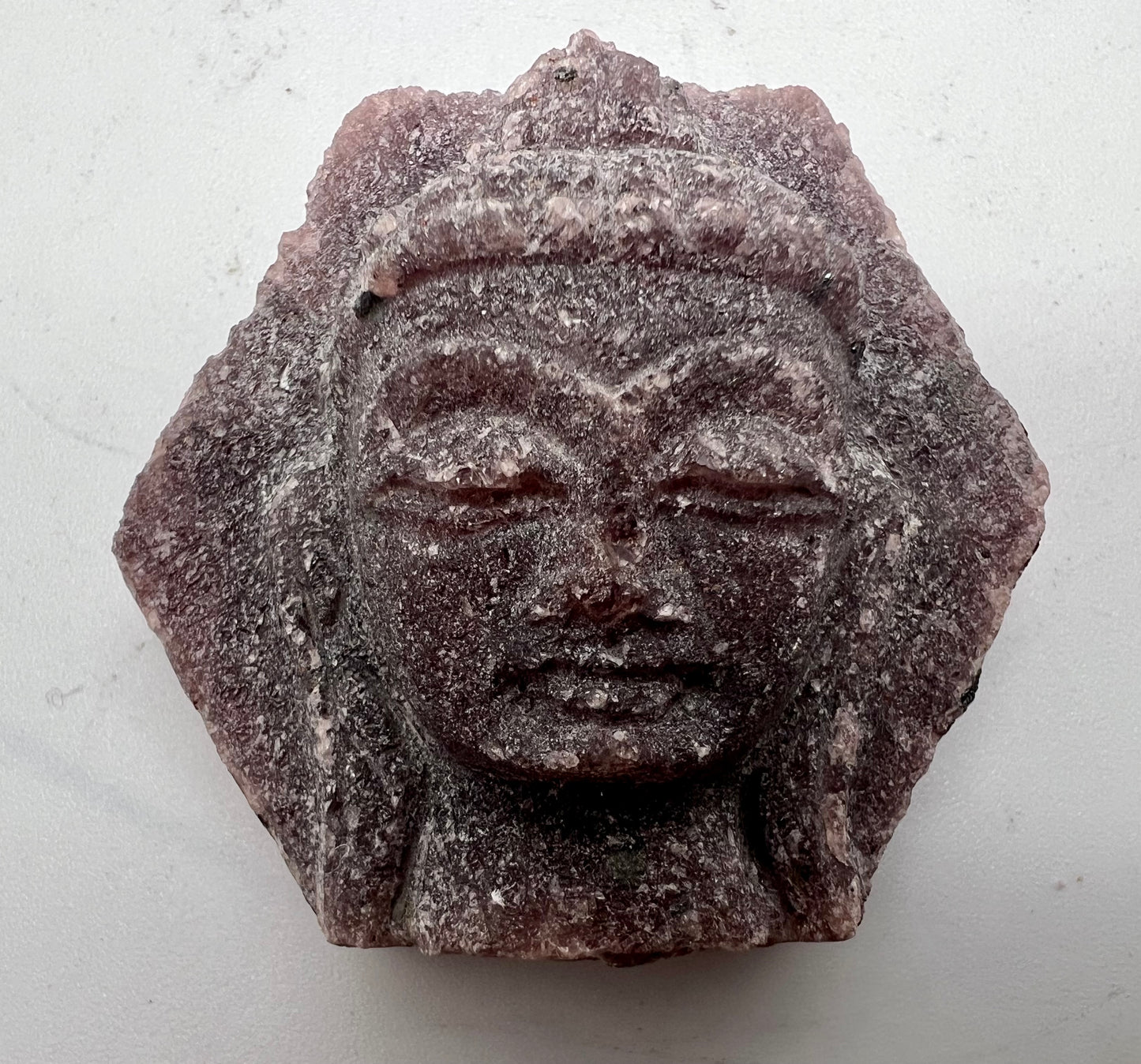 Ruby Record Keeper Etched Buddha UV reactive Talismans