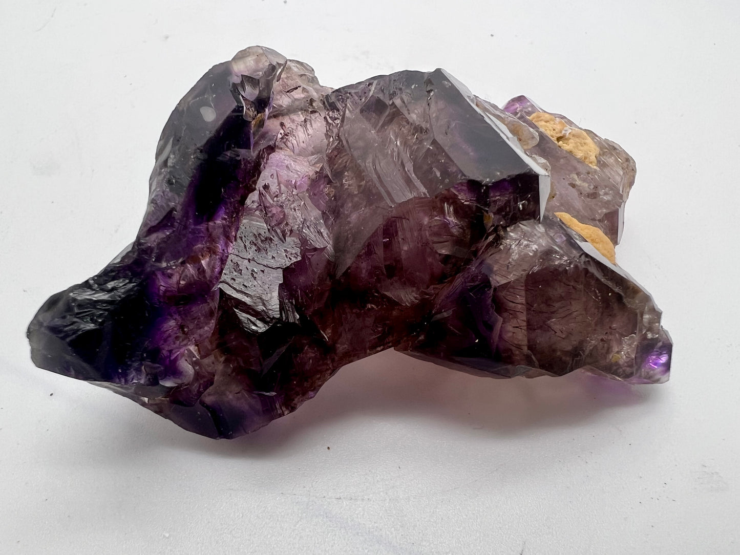 Elestial Amethyst & Smokey Quartz Sceptors