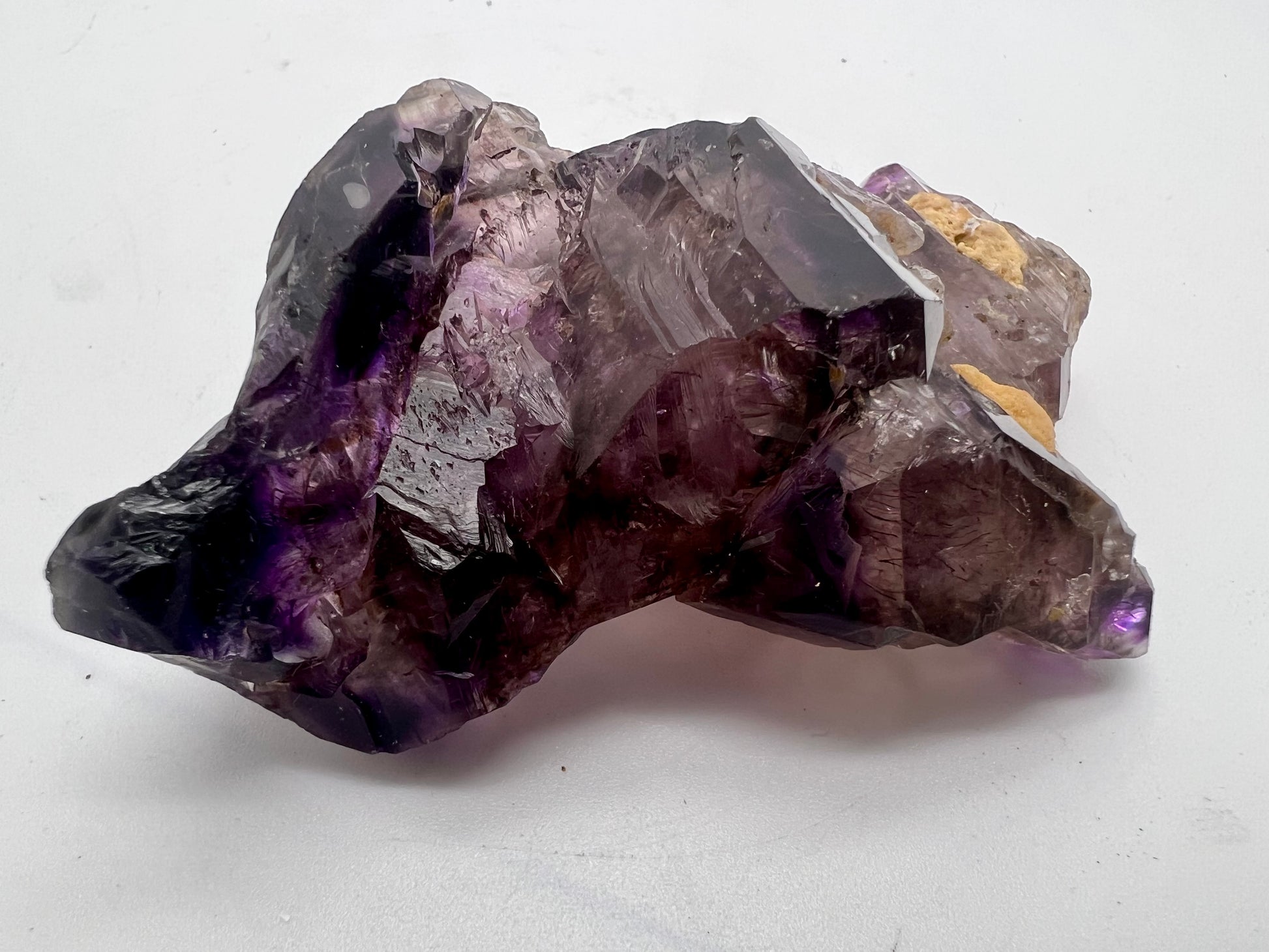 Elestial Amethyst & Smokey Quartz Sceptors