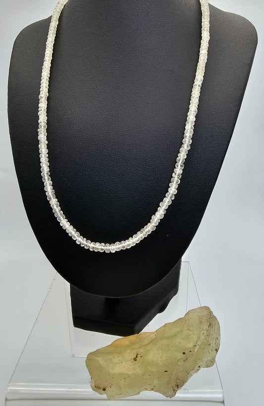 Libyan Desert Glass Faceted Necklaces