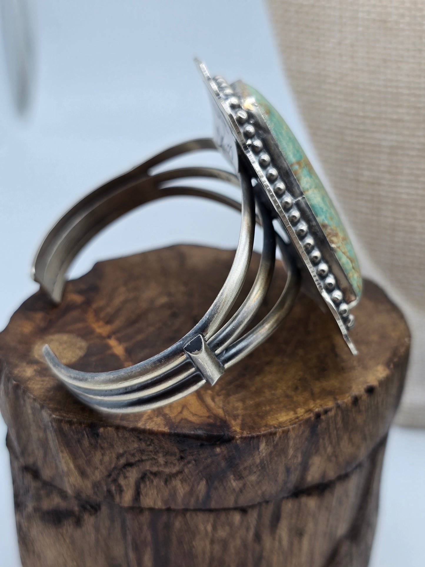 Royston Green & Blue Turquoise Cuff